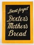 DEXTER'S MOTHER'S BREAD TIN SIGN