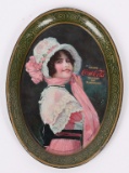 COCA-COLA TIP TRAY, BETTY, C 1906
