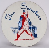 YANKEE STADIUM WASHINGTON SENATORS BASEBALL SIGN