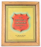 LONDON & LANCASHIRE INSURANCE TIN SIGN