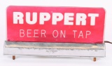 RUPPERT BEER LIGHT-UP COUNTER SIGN