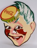 COCA COLA SPRITE BOY DIECUT WOOD SIGN