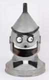 GAME TIME TIN MAN TRASH CAN COVER