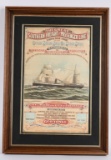 GREAT SOUTHERN FREIGHT & PASSENGER LINE POSTER