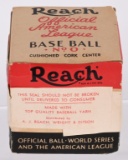 SEALED WM HARRIDGE REACH AM. LG. BASEBALL