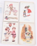 24- VINTAGE GOLLIWOGGS POST CARDS