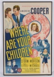ORIGINAL MOVIE POSTER FOR “WHERE ARE YOUR CHILDREN