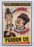 MOVIE POSTER FOR “PARDON US”