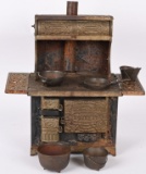 MINIATURE CAST-IRON NOVELTY STOVE