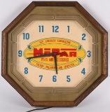 MOPAR PARTS & ACCESSORIES LIGHTUP CLOCK
