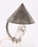 Bird Automobile Glass Mascot Lamp