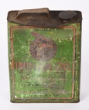 Indian Motorcycle Oil One-Gallon Metal Can