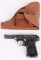 SAVAGE MODEL 1907 .32 ACP POCKET PISTOL W/ HOLSTER