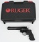 RUGER GP100 DOUBLE ACTION REVOLVER WITH CASE