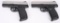 LOT OF 2: SMITH & WESSON MODEL SW40V PISTOLS