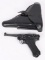 WW2 BYF 42 BLACK WIDOW 9MM LUGER PISTOL RIG