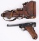 SWISS MODEL 1906 BERN LUGER PISTOL WITH RIG