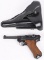 COMPLETE 3 MATCHING MAG 1942 MAUSER BANNER LUGER