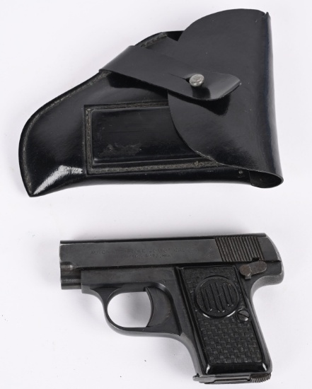 WW2 CZECH DUO .25 ACP POCKET PISTOL