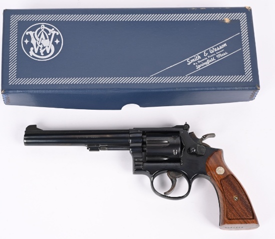 SMITH & WESSON MODEL 17-3 REVOLVER WITH BOX