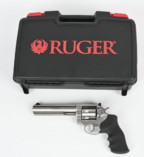 RUGER GP100 DOUBLE ACTION REVOLVER WITH CASE
