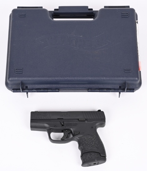 WALTHER PPS M2 SEMI AUTOMATIC PISTOL WITH CASE