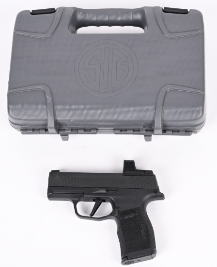 SIG SAUER P365 X SERIES SEMI AUTOMATIC PISTOL