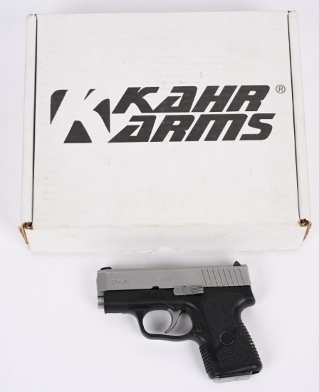 KAHR MODEL CM40 SEMI AUTOMATIC PISTOL WITH BOX
