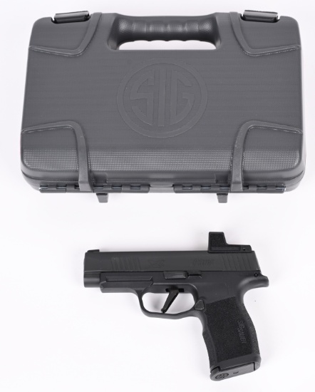 SIG SAUER P365 XL SEMI AUTOMATIC PISTOL WITH CASE