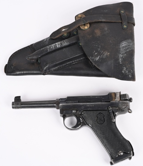 SWEDISH HUSQVARNA M40 LAHTI PISTOL RIG