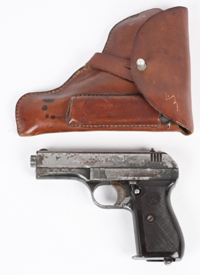 CAPTURED WW2 CZ MODEL 27 PISTOL W/ HOLSTER