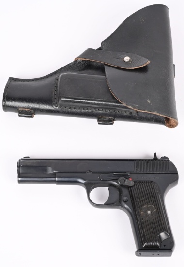 ROMANIAN TTC SEMI AUTOMATIC PISTOL WITH HOLSTER
