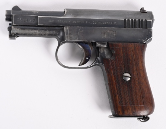 MAUSER MODEL 1910 6.35 CAL, POCKET PISTOL