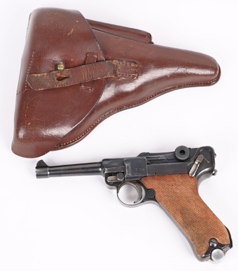 SIMSON & CO 9MM POLICE LUGER COMPLETE RIG