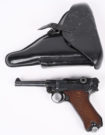 1939 DATED S/42 CODE MAUSER LUGER PISTOL RIG