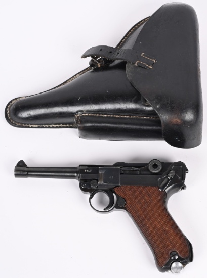 EAGLE K PROOFED 1939 MAUSER BANNER POLICE LUGER