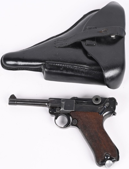 EAGLE L MAUSER BANNER LUGER DATED 1942