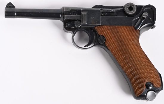 STUNNING EAGLE K 1938 MAUSER BANNER POLICE LUGER