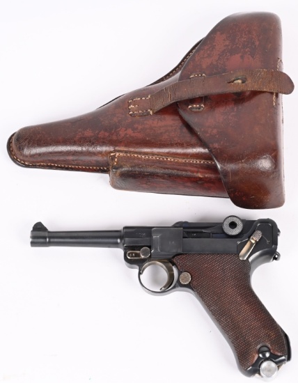 WW2 S/42 CODE 9MM LUGER MANUFACTURED 1936