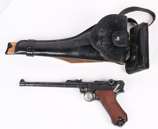 DWM 1917 DATED ARTILLERY LUGER WITH STOCK