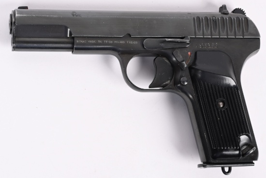 1953 POLISH RADOM TT-33 TOKAREV SEMI AUTO PISTOL