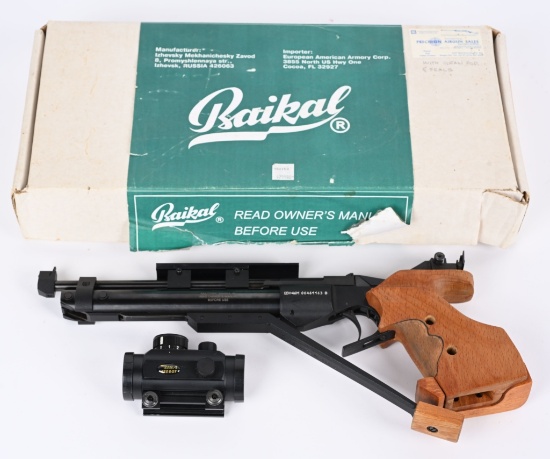 RUSSIAN BAIKAL IZH-46M MATCH AIR PISTOL
