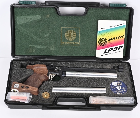 STEYR LP5 MATCH AIR PISTOL WITH CASE