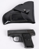 WW2 CZECH DUO .25 ACP POCKET PISTOL