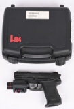 H&K MODEL 45C SEMI AUTOMATIC PISTOL WITH CASE
