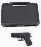 SIG SAUER P245 SEMI AUTOMATIC PISTOL WITH CASE