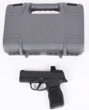 SIG SAUER P365 X SERIES SEMI AUTOMATIC PISTOL
