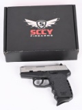 SCCY CPX-2 SEMI AUTOMATIC PISTOL WITH BOX