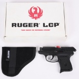 RUGER LCP SEMI AUTOMATIC PISTOL WITH BOX