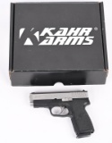 KAHR CW40 SEMI AUTOMATIC PSITOL WITH BOX
